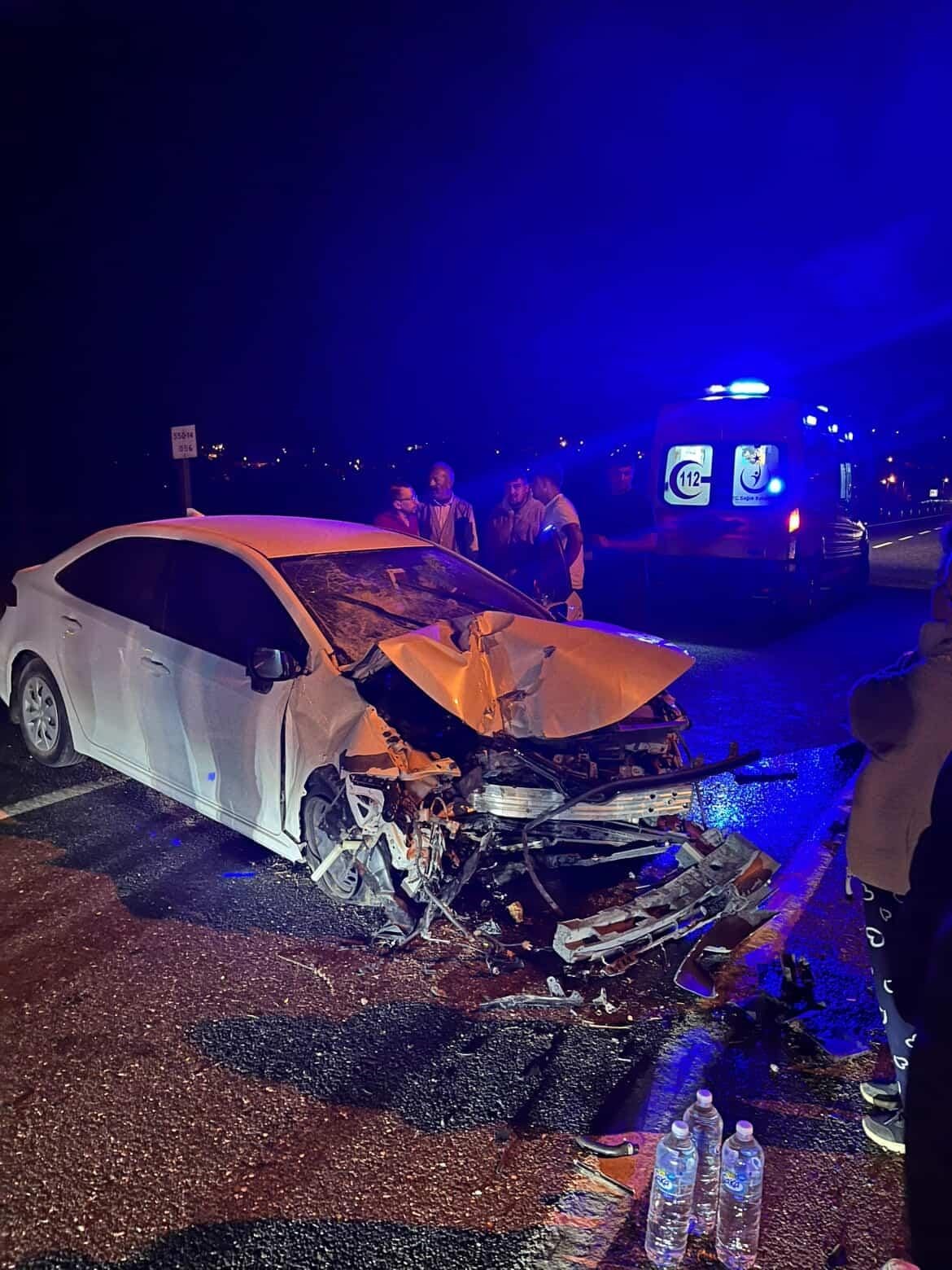 Denizli Haber Ula’da Trafik Kazası2 Yaralı