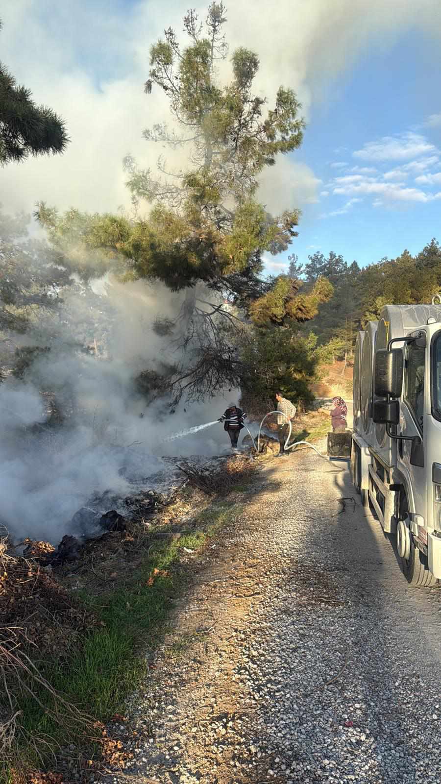 Denizli Süt Yangın (1)