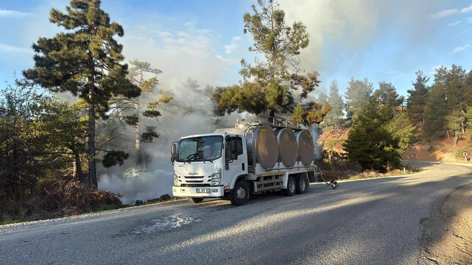 Denizli Süt Yangın (2)