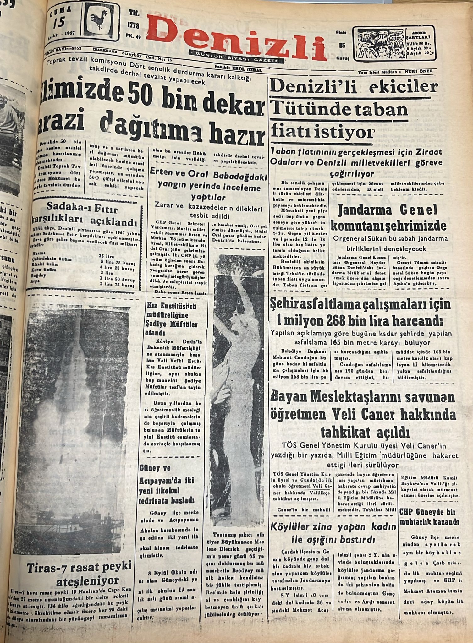 Denizli Haber Tarıhte 15