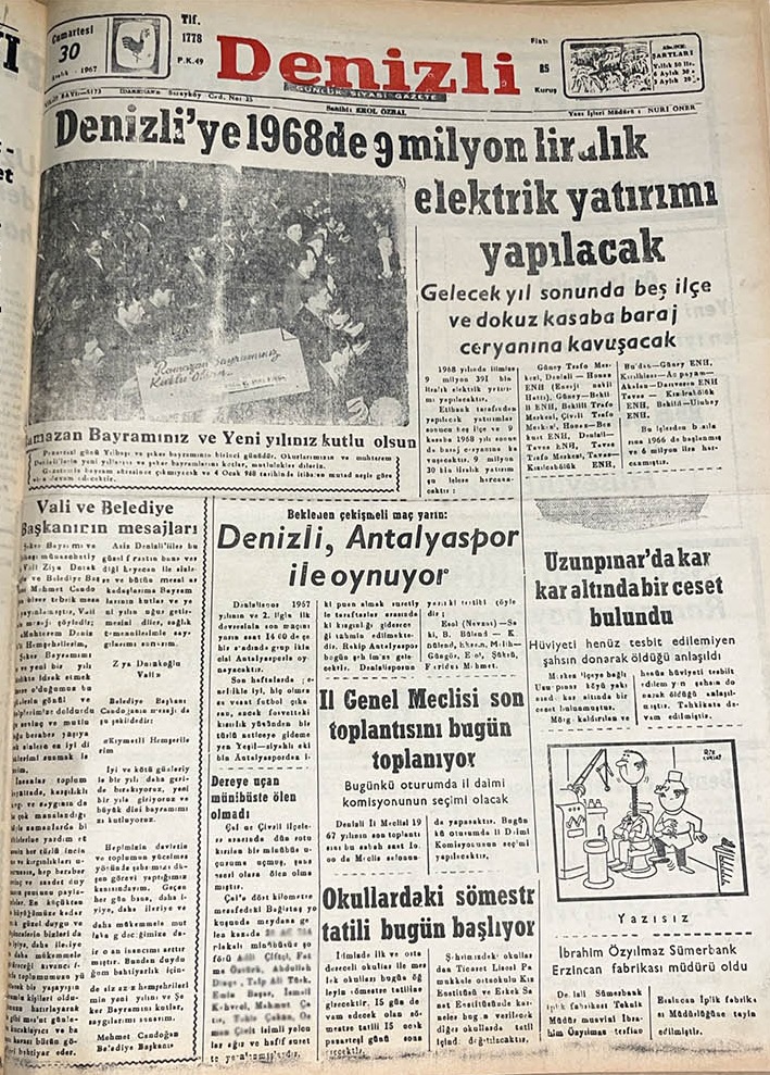 Denizli Haber Tarıhte Bugun 30-1