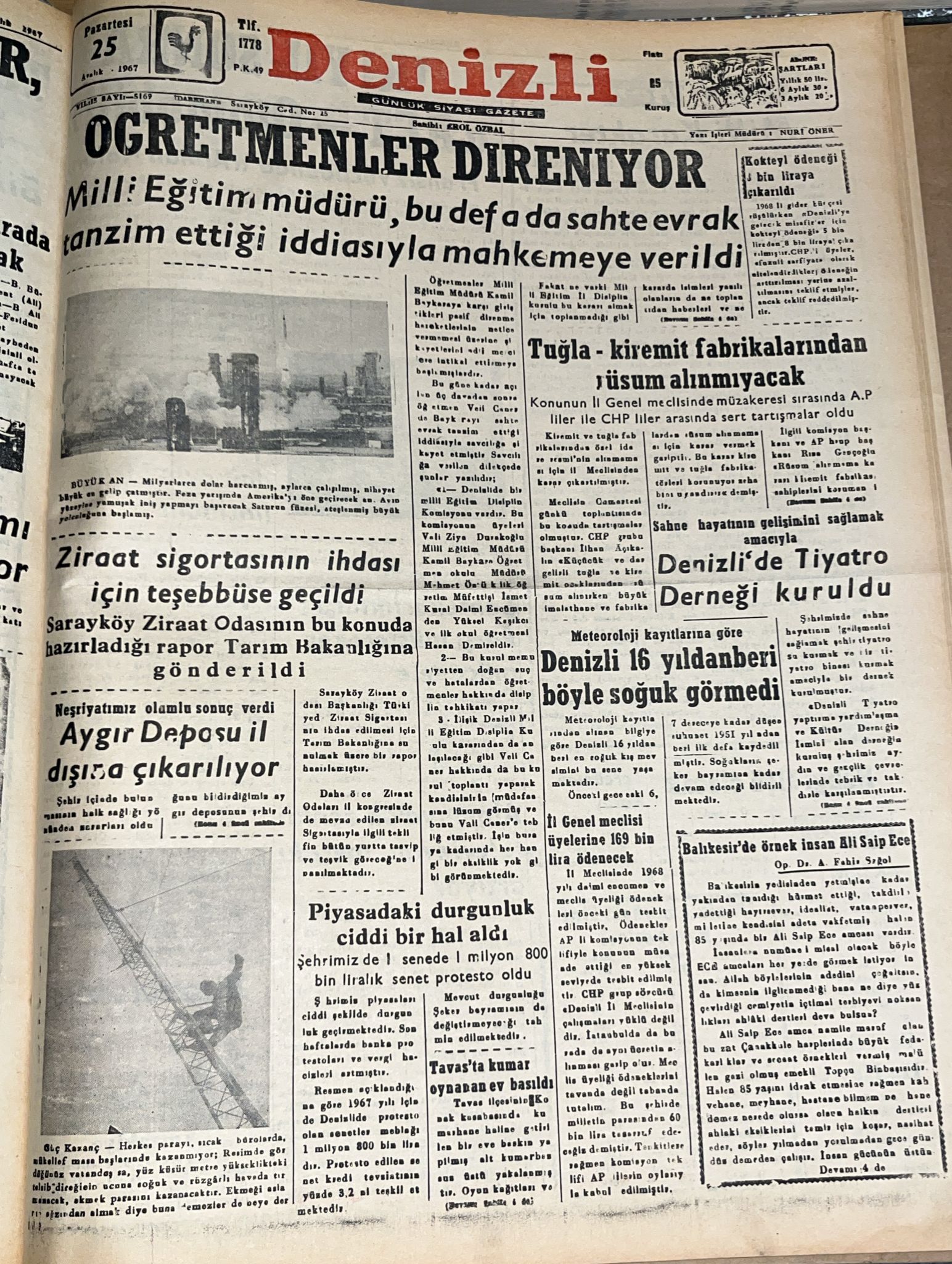 Denizli Haber Tarıhte Bugün