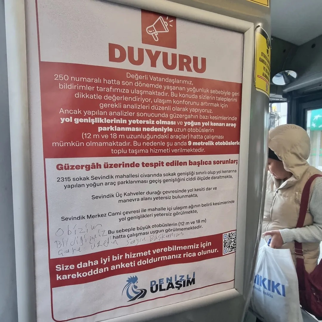 Denizlihaber Ulasım