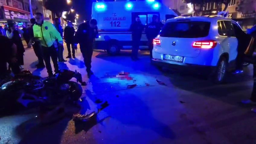 Antalya Manavgat'ta Kazada Hayatını Kaybeden Fenomenin Ölüme Gidişi Kamerada (3)