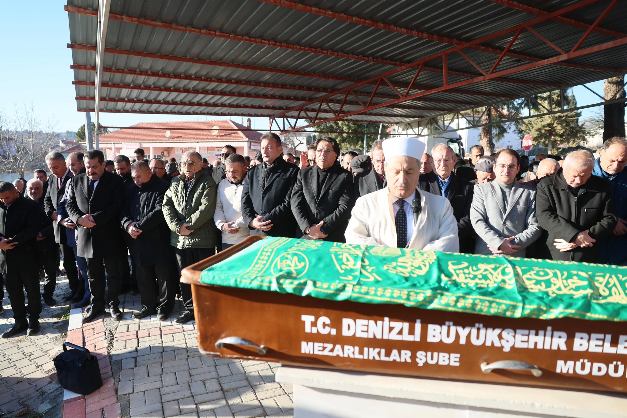 Başkan Mustafa Başkafa, Son Yolculuğuna Uğurlandı (1)