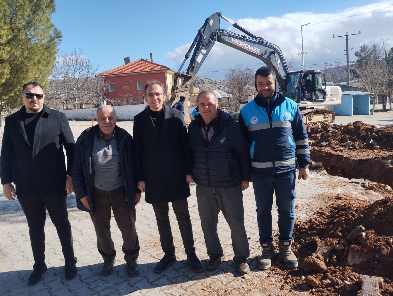 Bekilli’de Altyapı Denetimi Başkan Demir Sahada