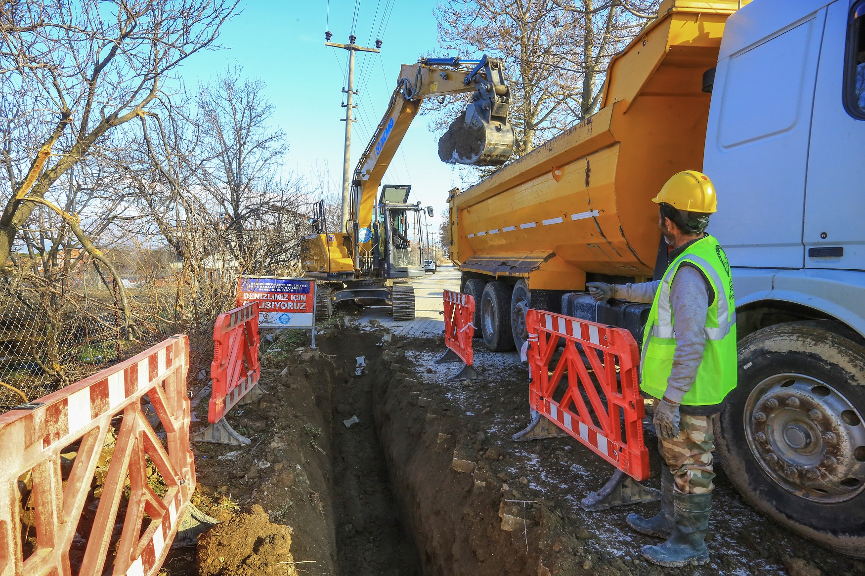 Büyükşehir Deski̇’den Darıveren’e 6.2 Kilometrelik Yeni Içme Suyu Hattı (1)