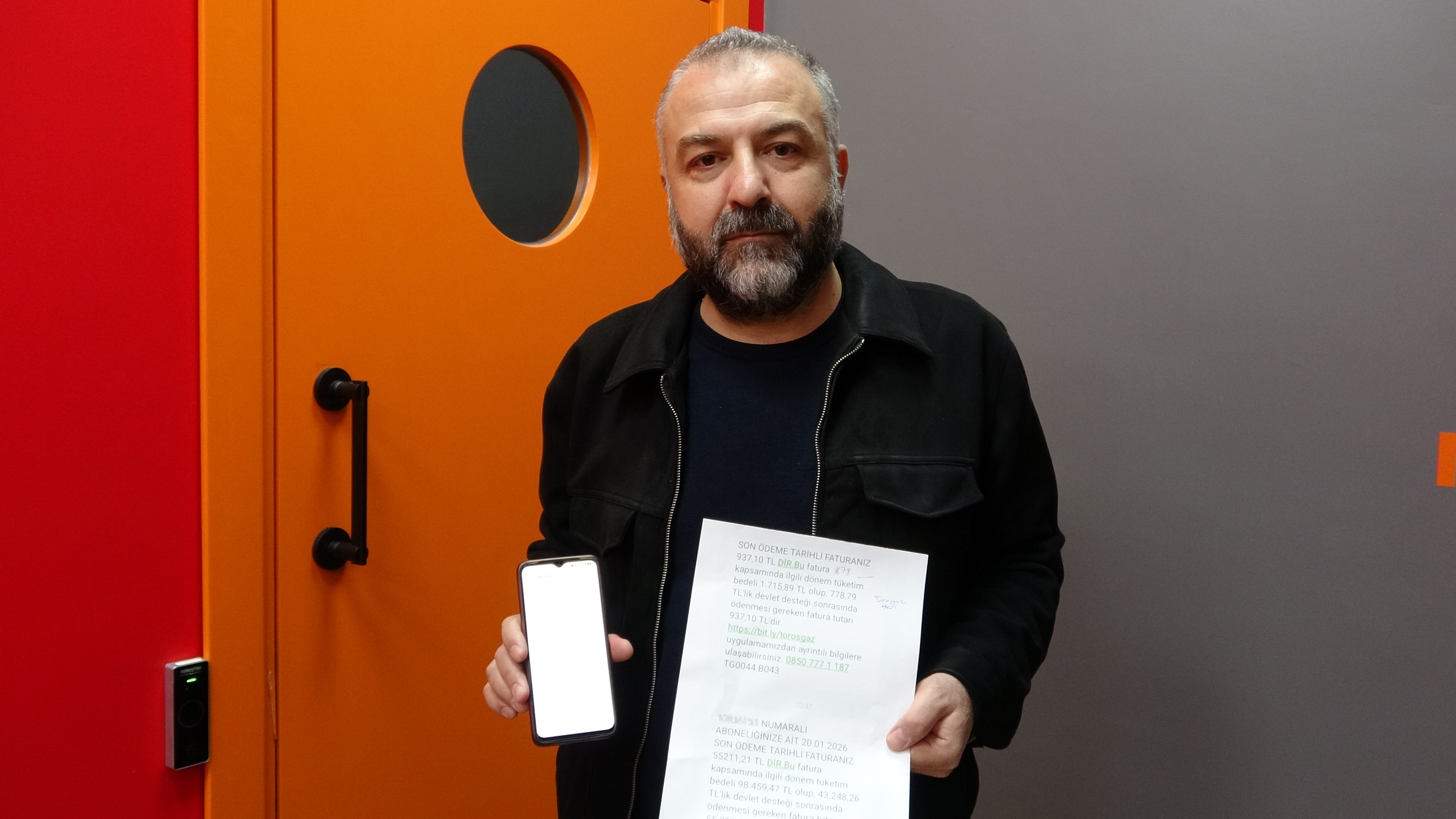 Denizli Haber 98 Bin Liralık Doğalgaz Faturası