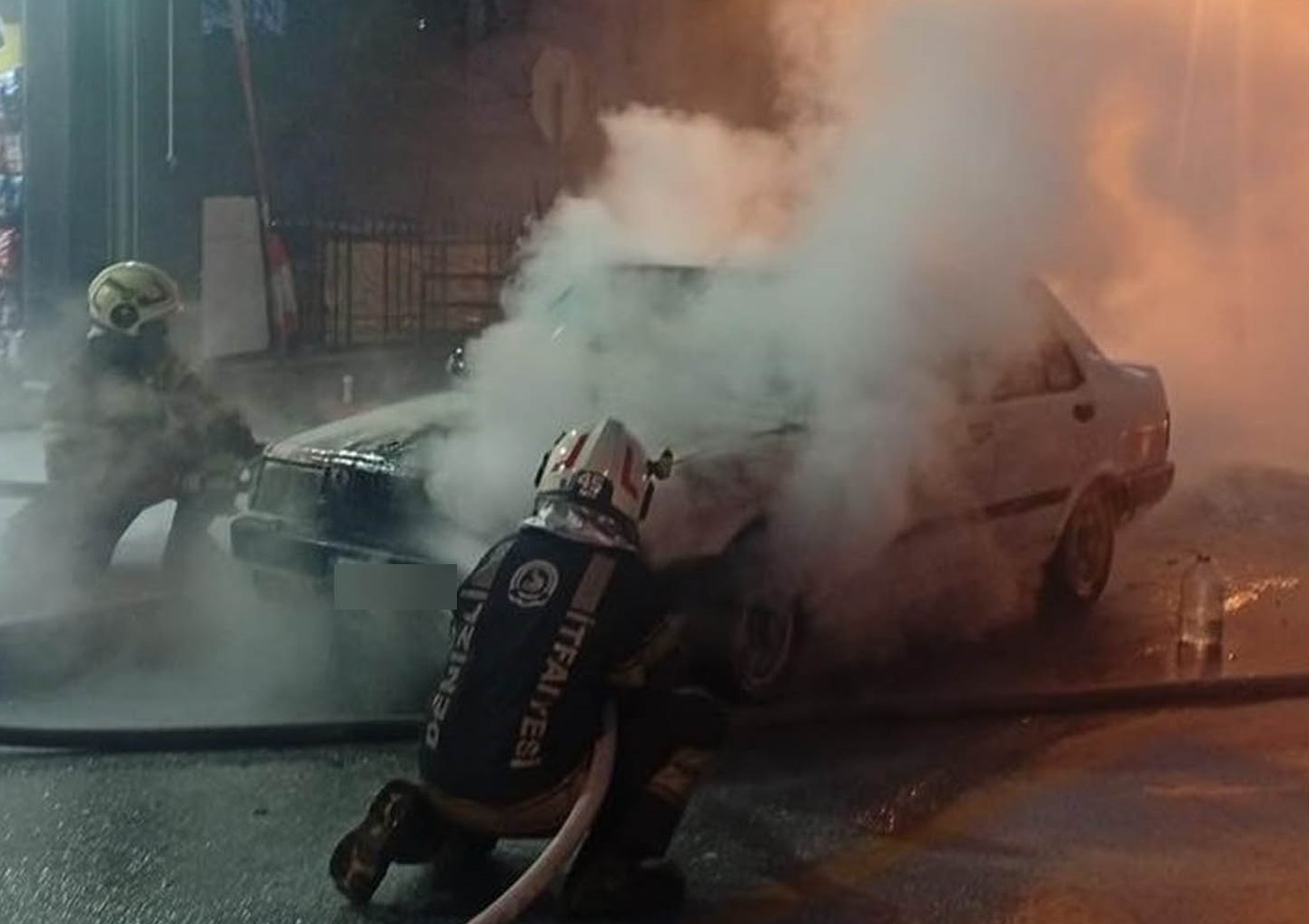 Denizli Haber Araçyangını-1