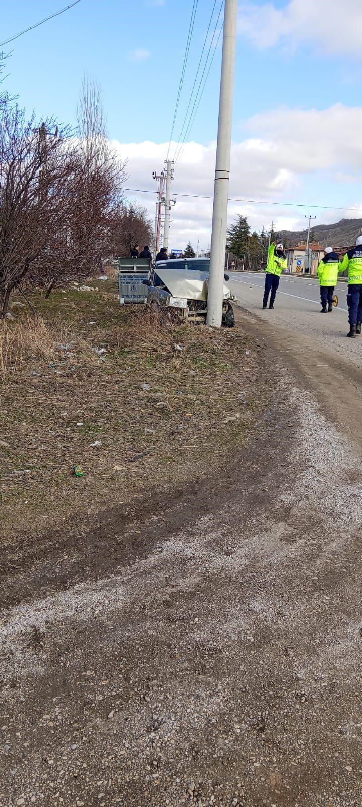 Denizli Haber Otomobil Mopedle Çarpıştı