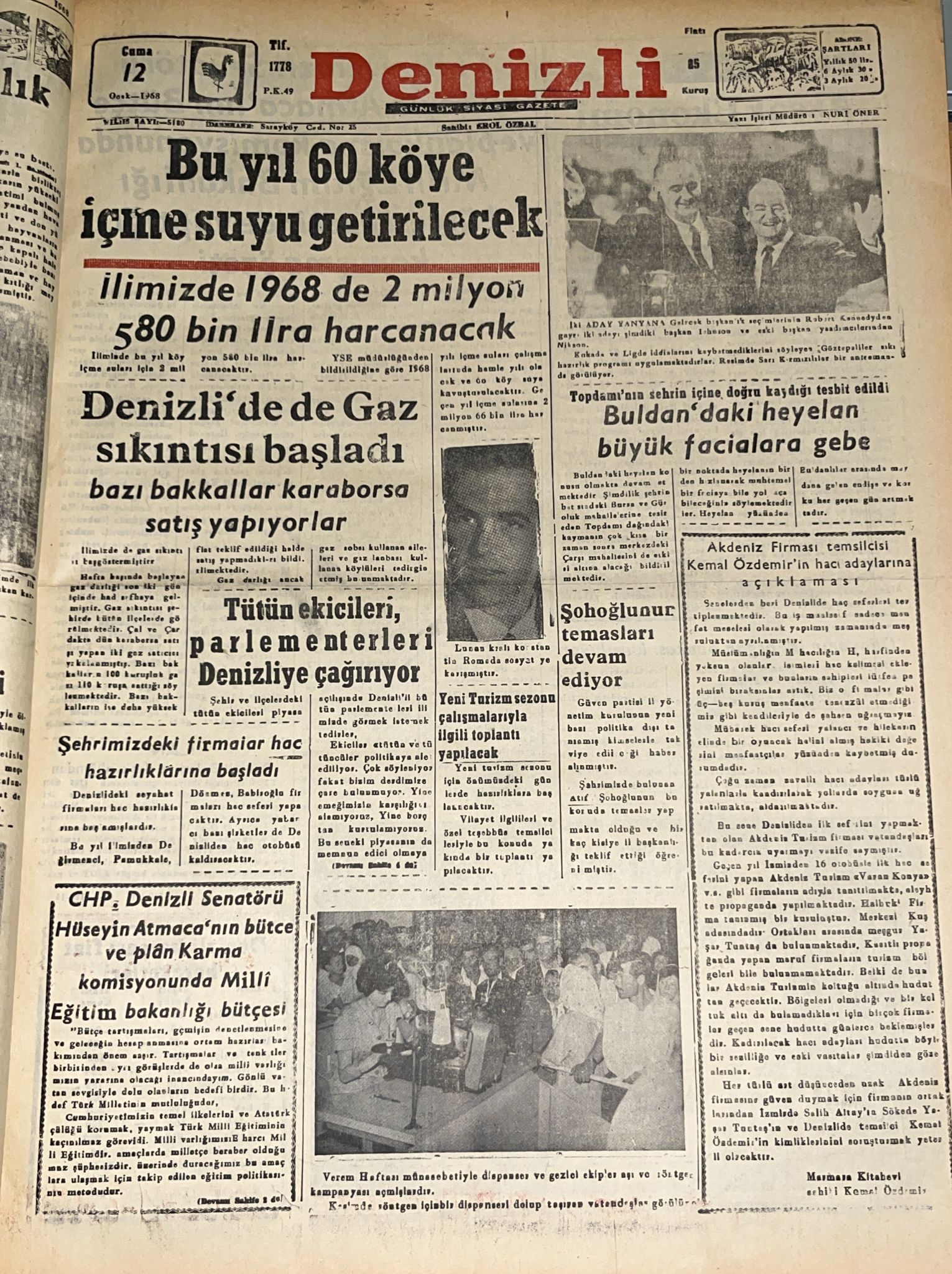 Denizli Haber Taarıhte Bugün 12 Ocak