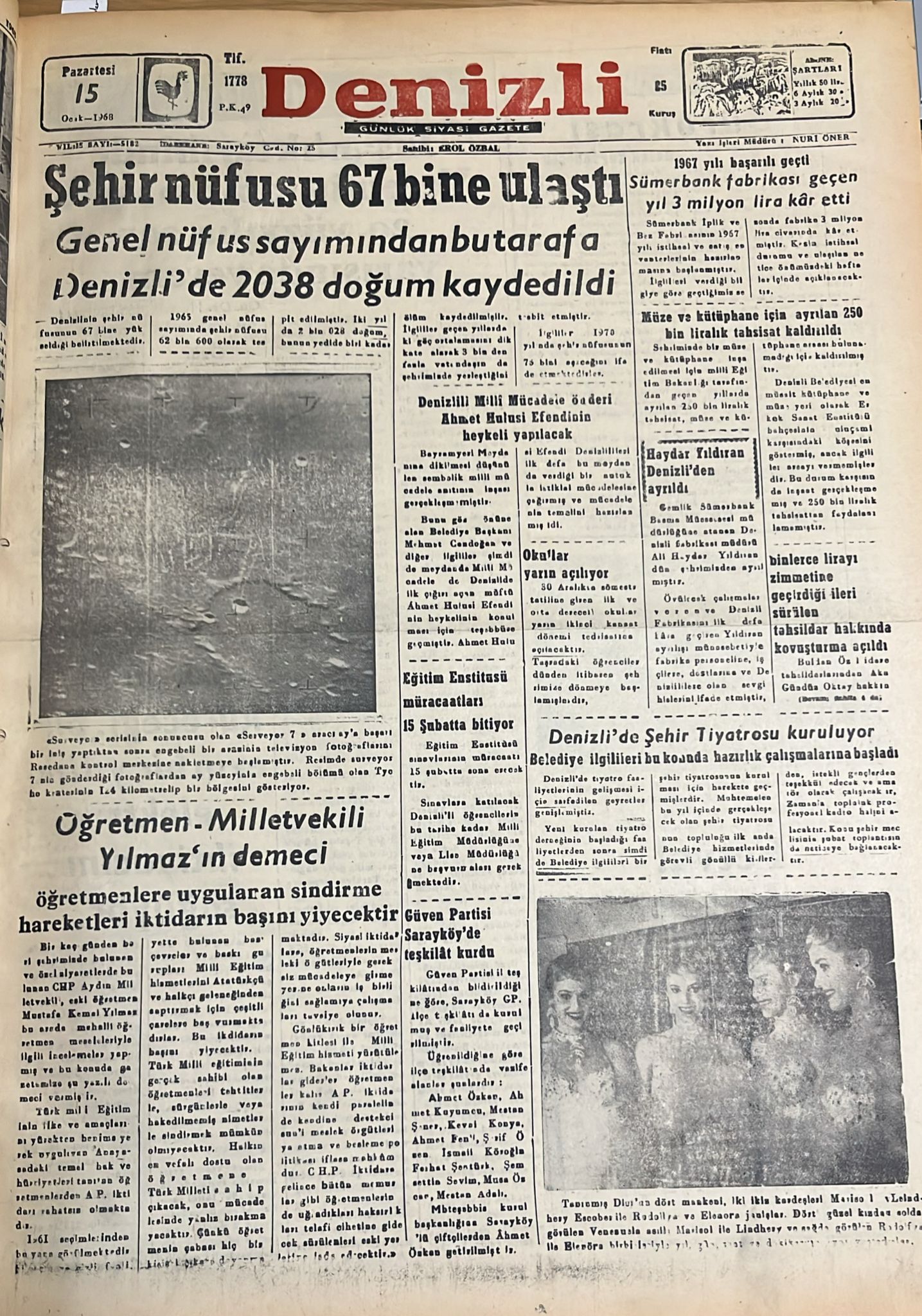 Denizli Haber Tarıhte Bugun 15