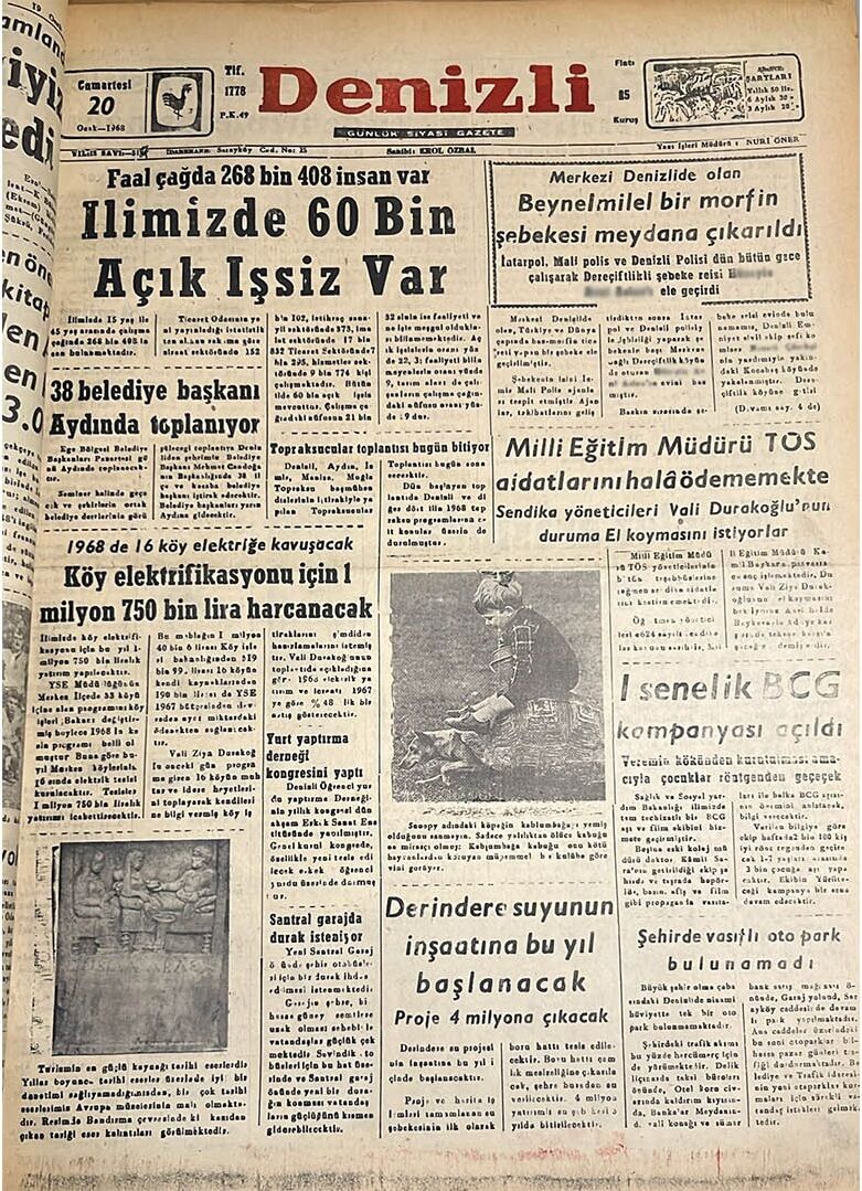 Denizli Haber Tarihte Bugun 20 Ocak