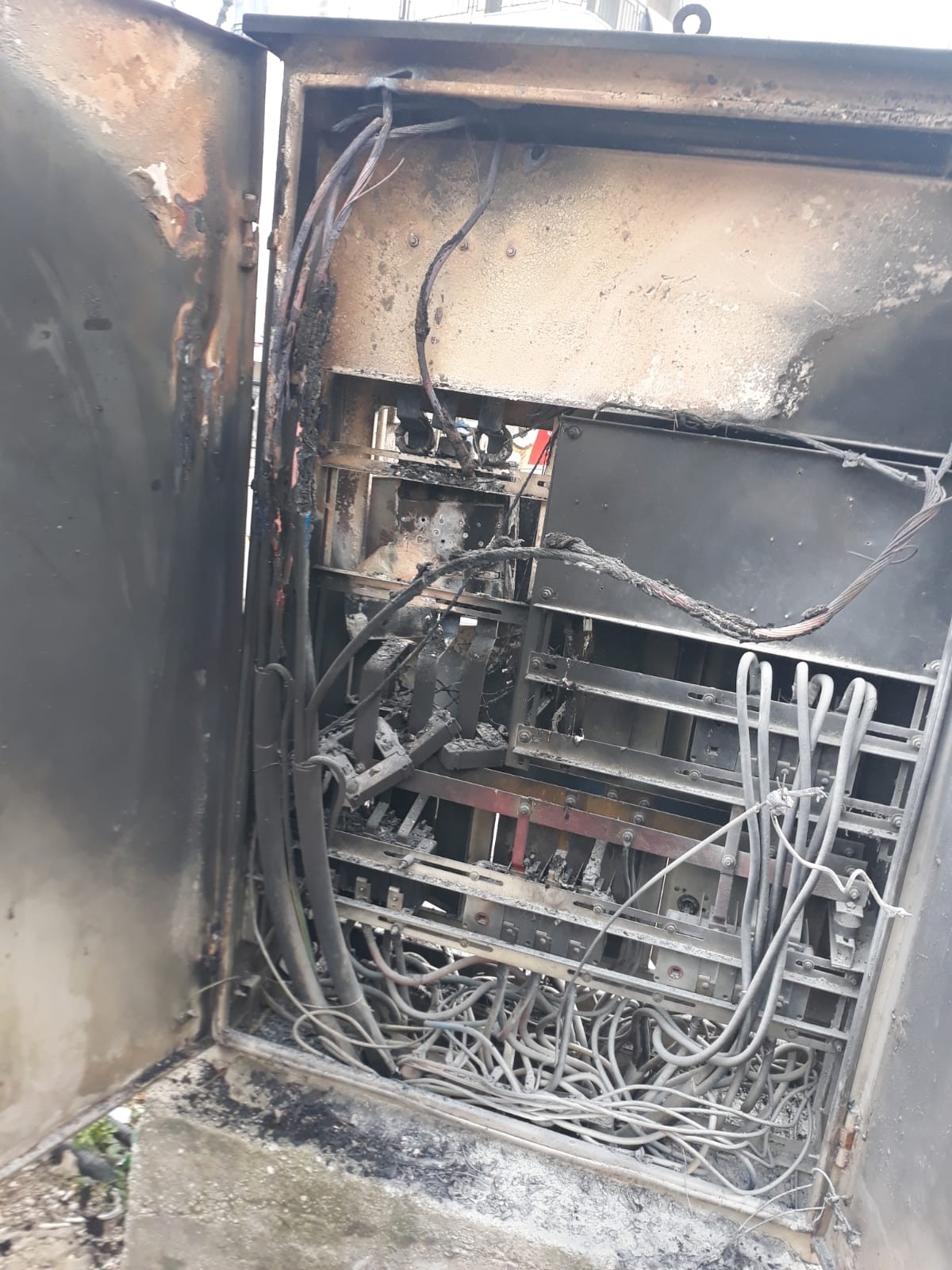 Denizli Haber Trafo Yangın (2)