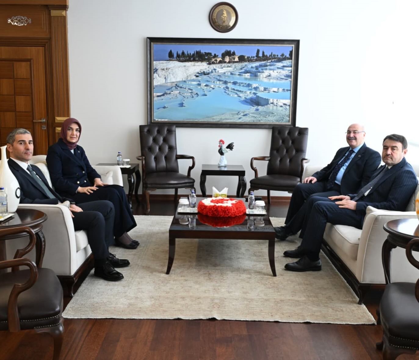 Denizli Valisi Yavuz Selim Köşger'e Hayırlı Olsun Ziyareti (1)