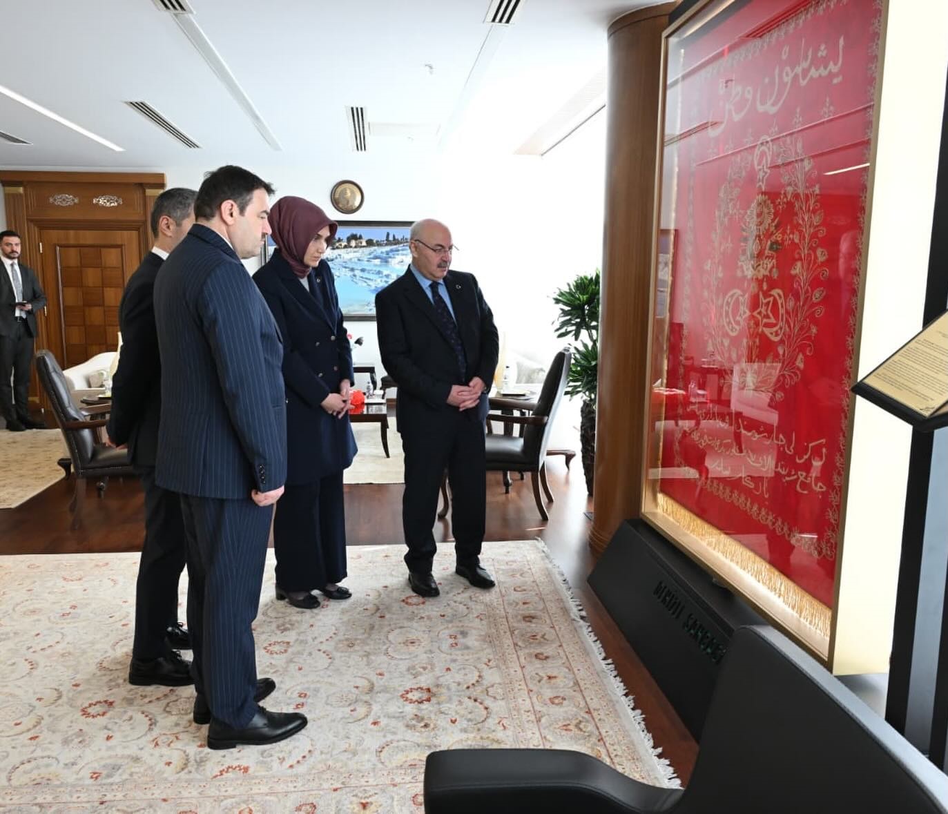 Denizli Valisi Yavuz Selim Köşger'e Hayırlı Olsun Ziyareti (2)