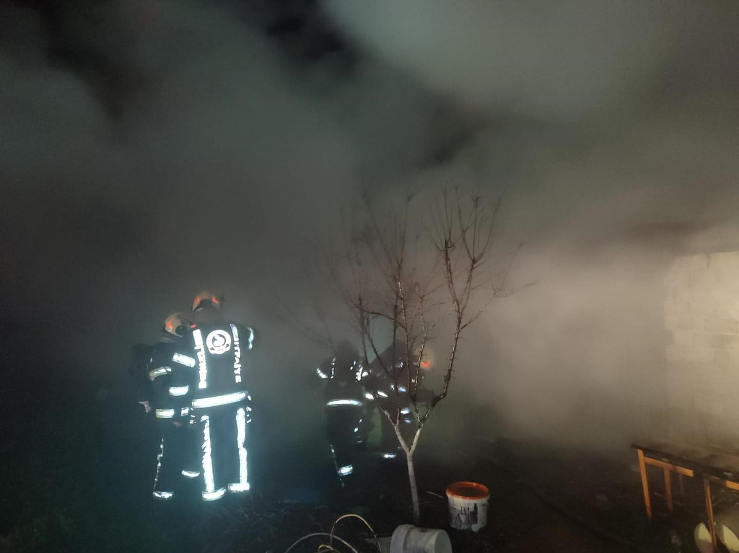 Denizli'de Samanlık Yangını Korkuttu! (2)