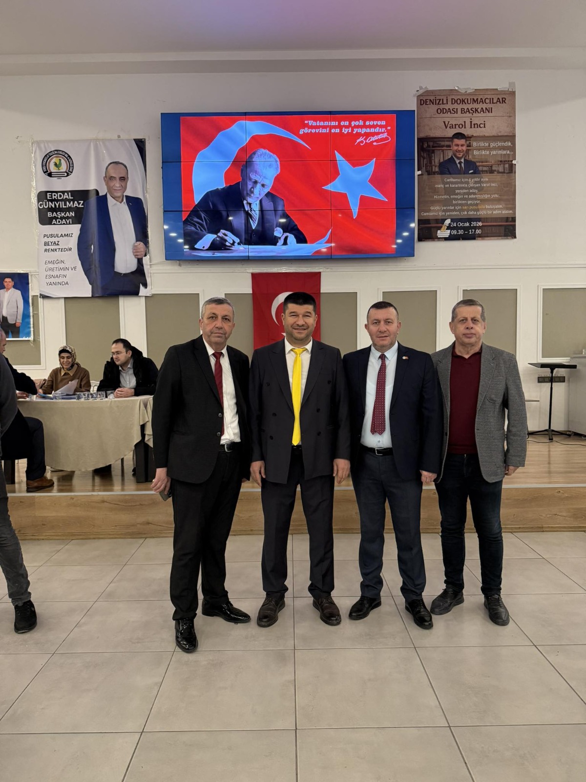 Dokumacılar Tercihini Yaptı Varol İnci, Yeniden Başkan.. (1)