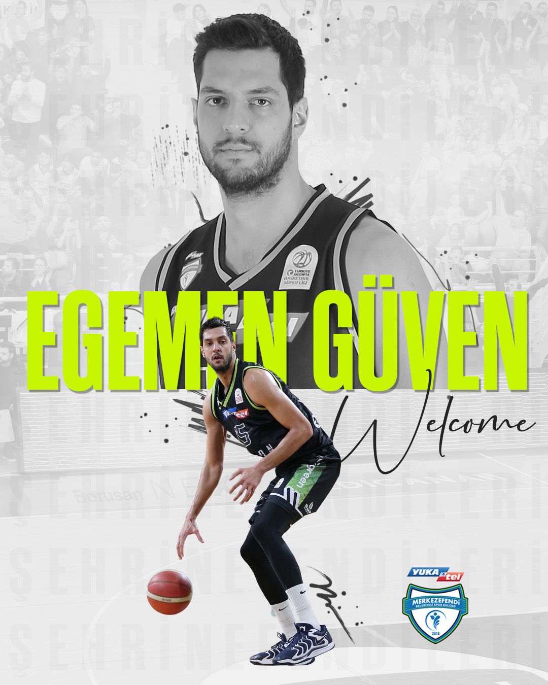 Egemen Güven, Karşıyaka'dan Merkezefendi Belediyesi Basket'e Transfer Oldu!