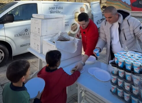 Elmallı Pide’den Her Hafta Bir Köy Okulunda Pide Ikramı… (2)-1