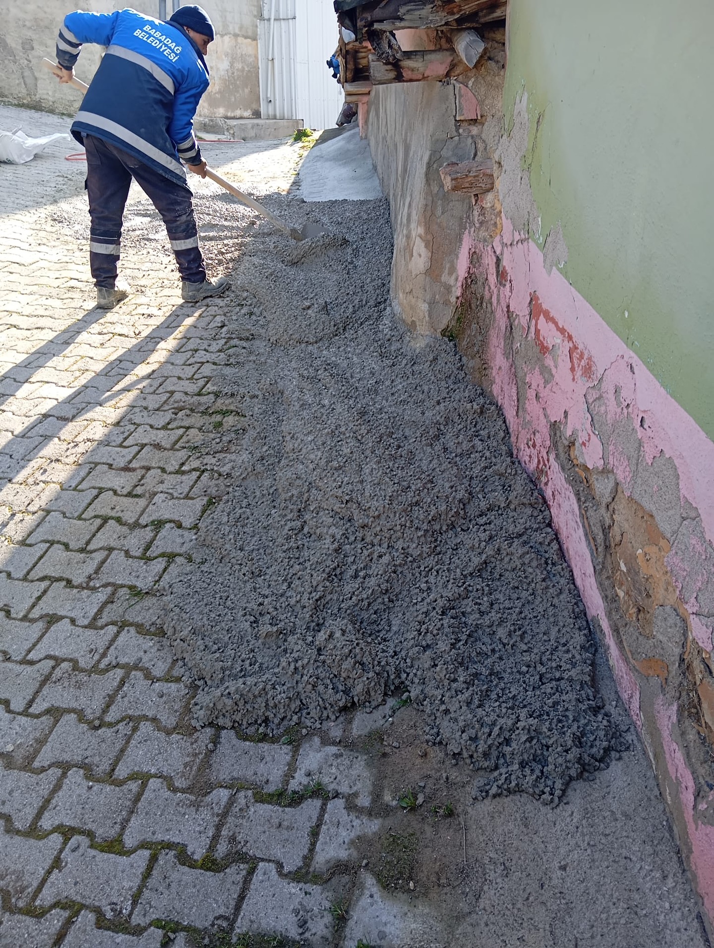 Babadağ’ın Yolları Güçleniyor Betonlama Ve Taş Duvar Çalışmaları Tam Gaz (1)