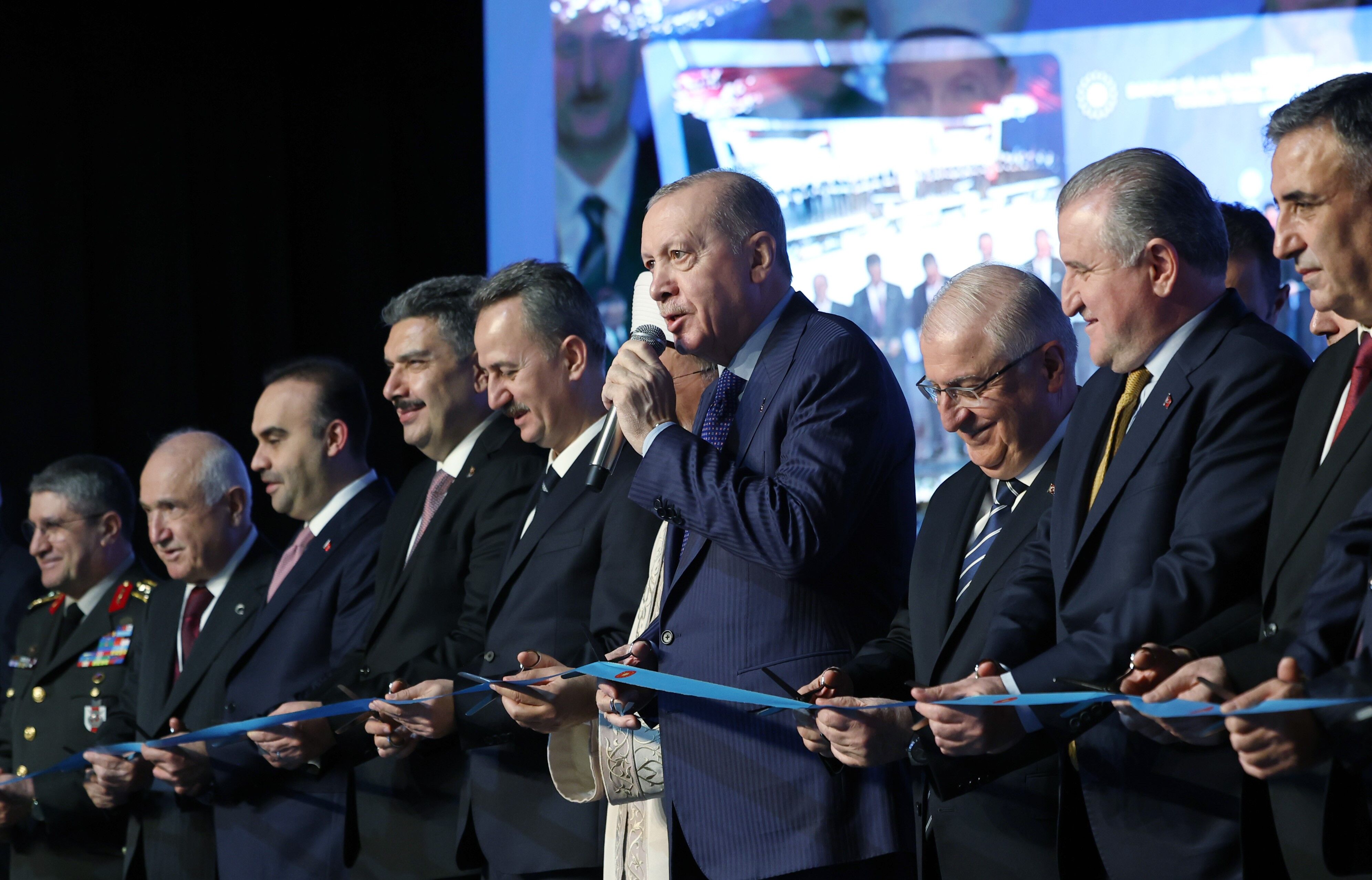 Cumhurbaşkanı Erdoğan’ın Katılımıyla Sancar Si̇da Hizmete Alındı (1)