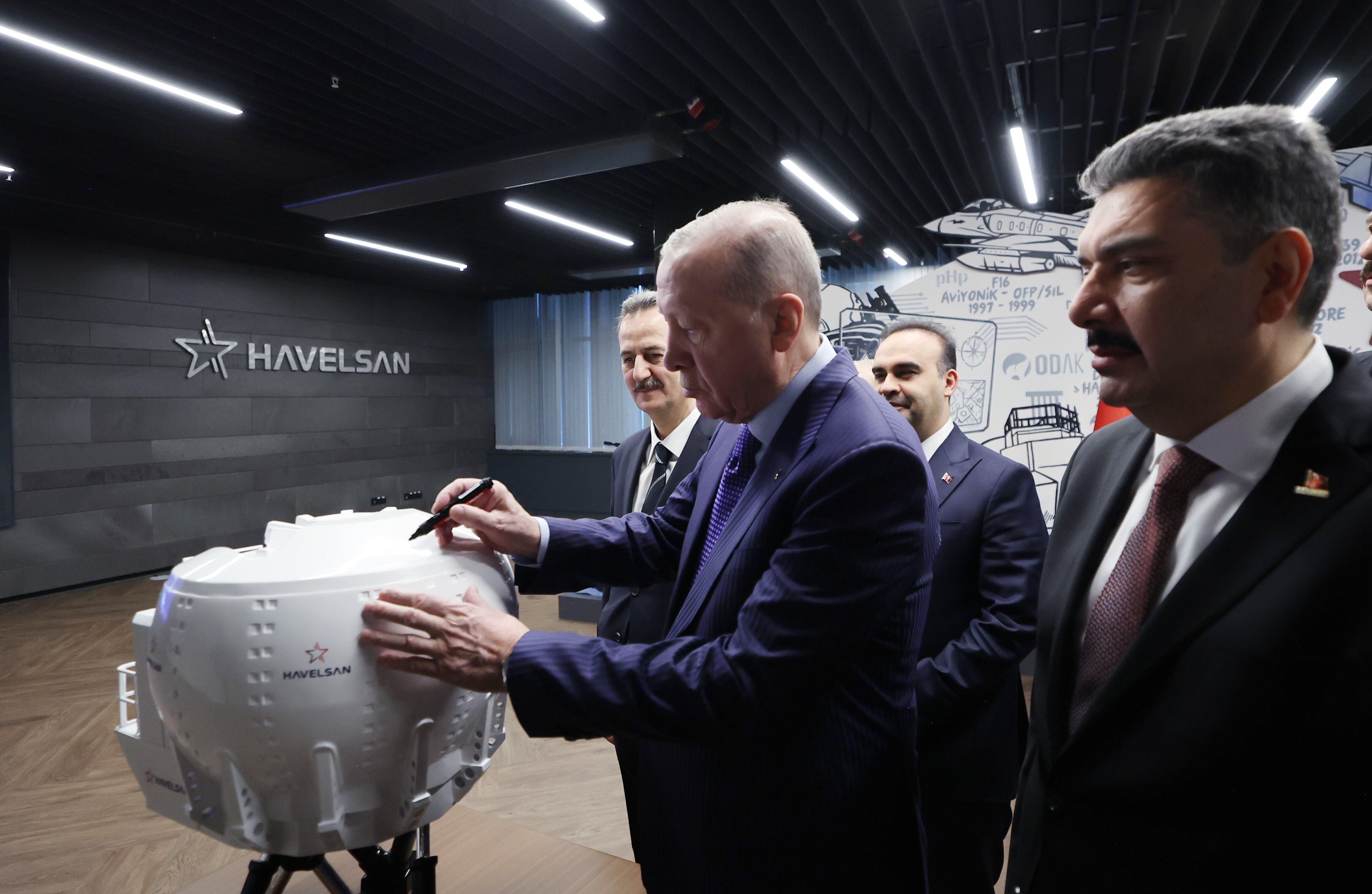 Cumhurbaşkanı Erdoğan’ın Katılımıyla Sancar Si̇da Hizmete Alındı (13)