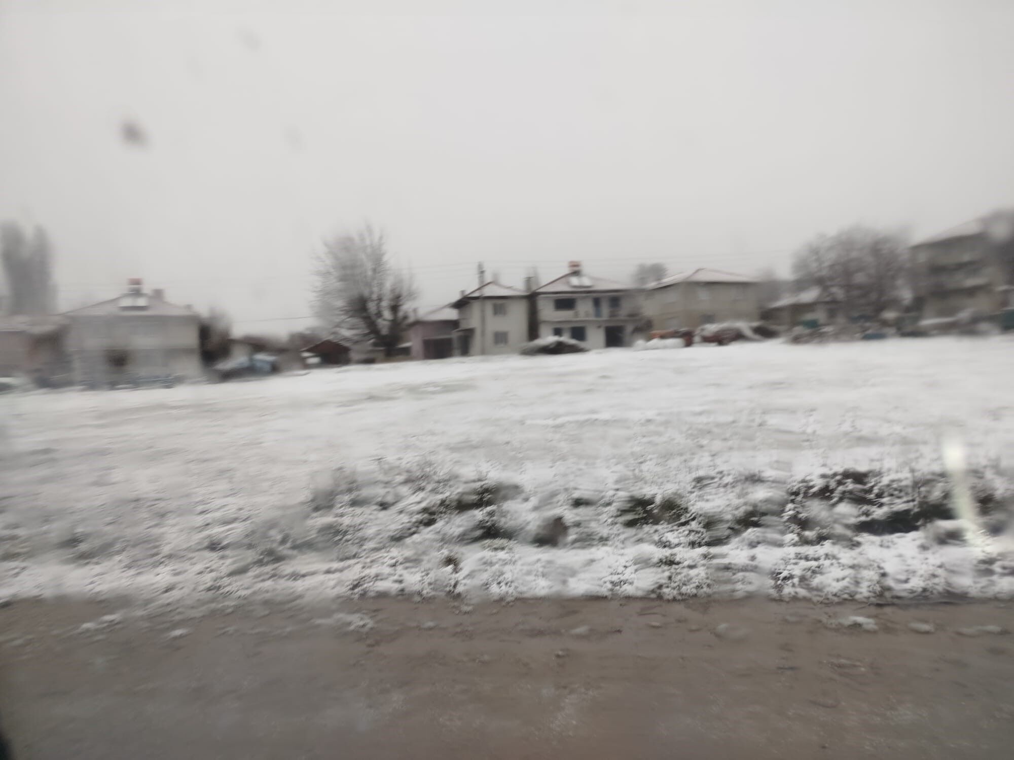 Denizli Buldan'da Kar Yağışı Etkili Oldu (3)