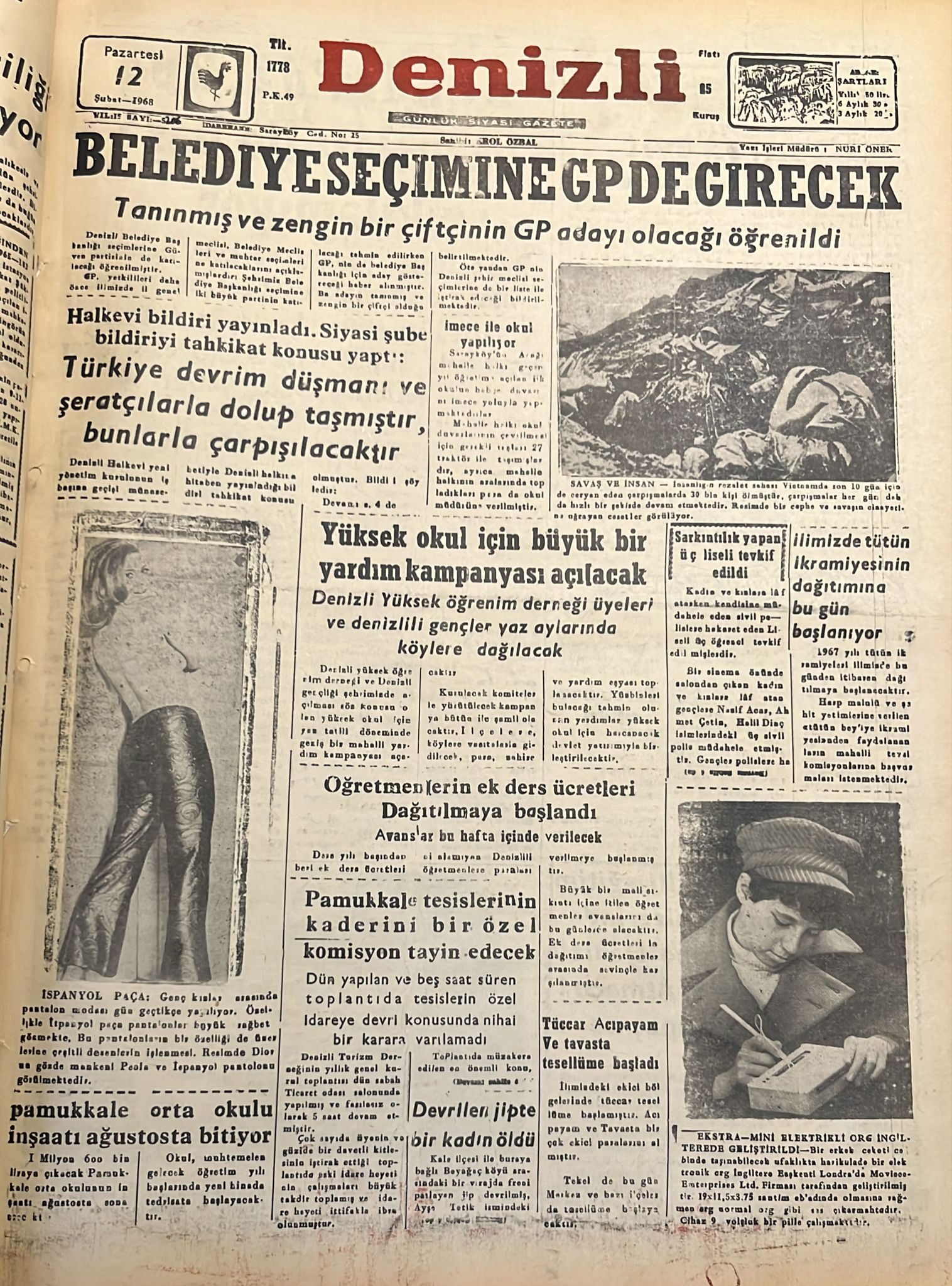 Denizli Haber 12 Şubat