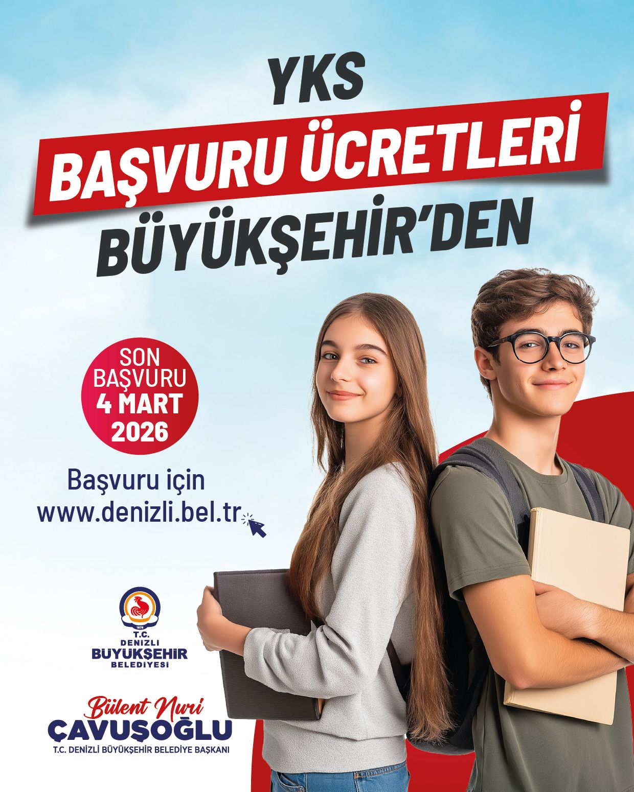 Denizli Haber Büyükşehirden Yks’ye Girecek Gençlere Müjde