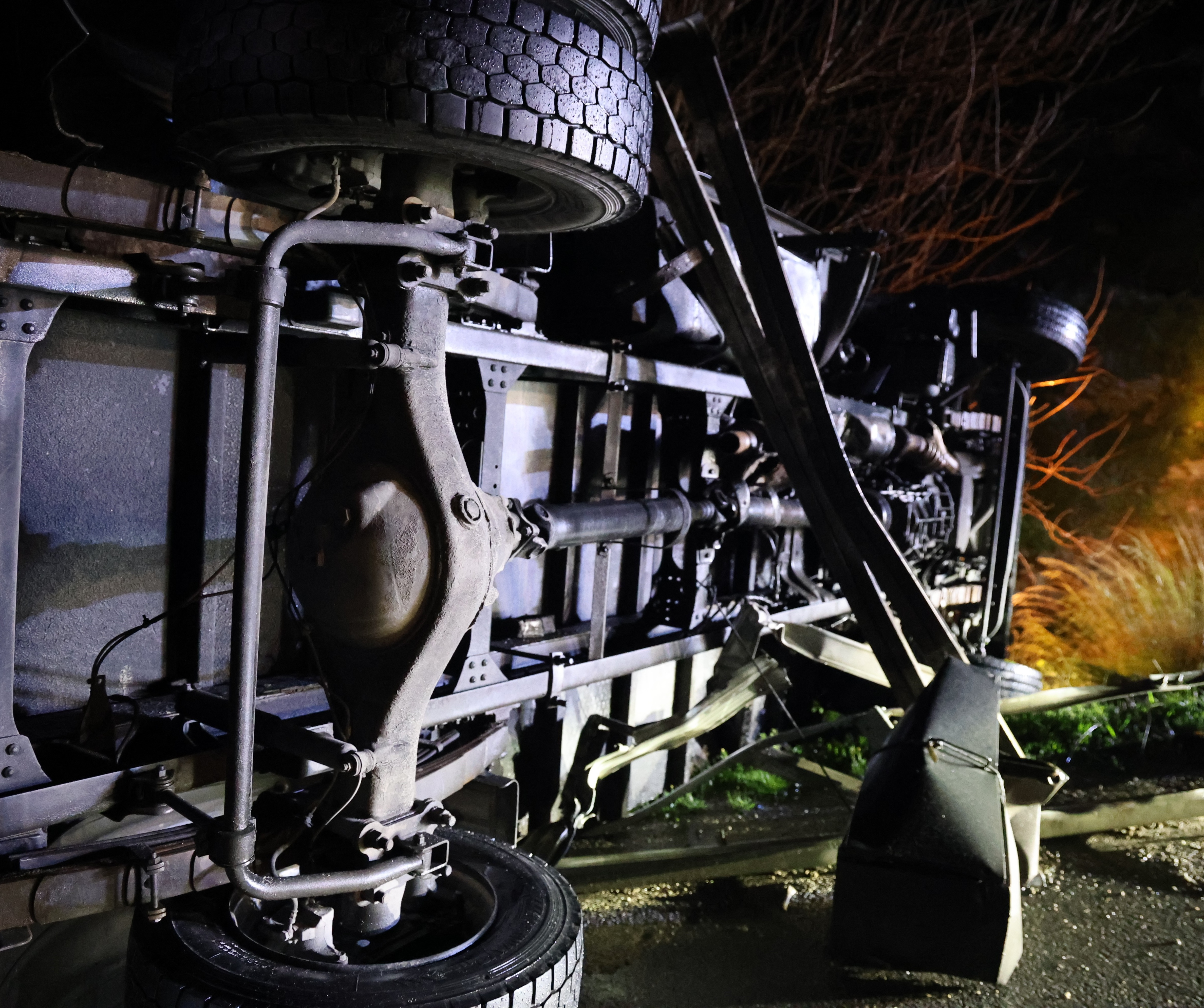 Denizli Haber Kamyon Kaza (1)