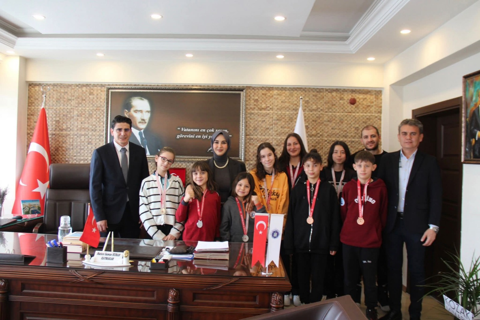 Denizli Haber Madalya Avcısı Kızlar, Çal’ın Gururu Oldu