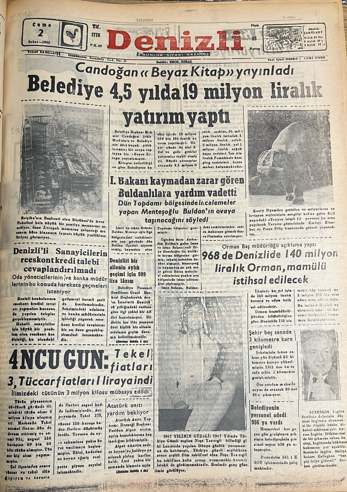 Denizli Haber Tarihte Bugün 2 Şuabt-1