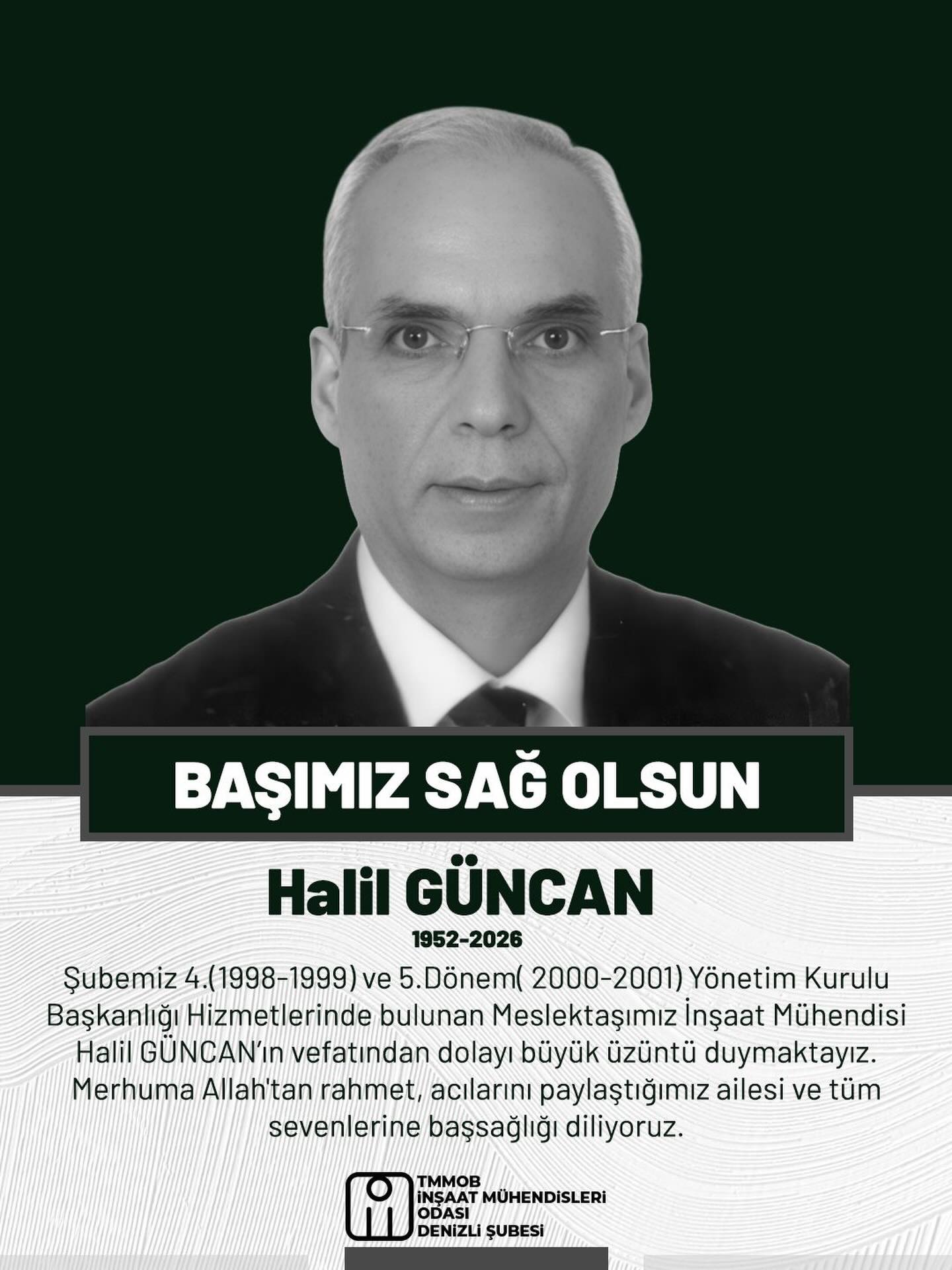Denizli’de Mühendislerin Acı Günü! Halil Güncan Hayatını Kaybetti… (2)