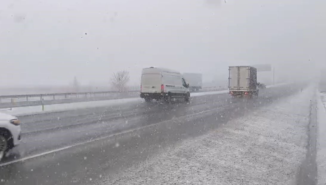 Denizli'nin Yüksek Kesimlerinde Kar Yağışı Etkili Oluyor (2)