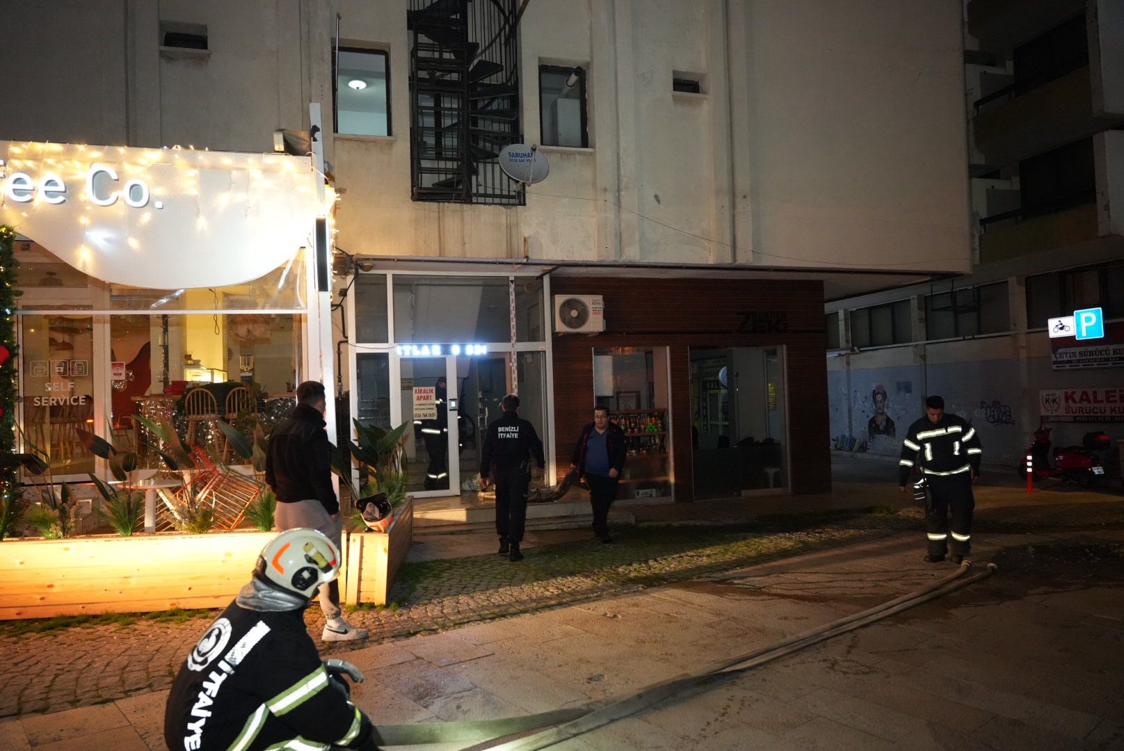 Elektrik Panosundan Çıkan Yangın Korkuttu Denilzi Haber (2)