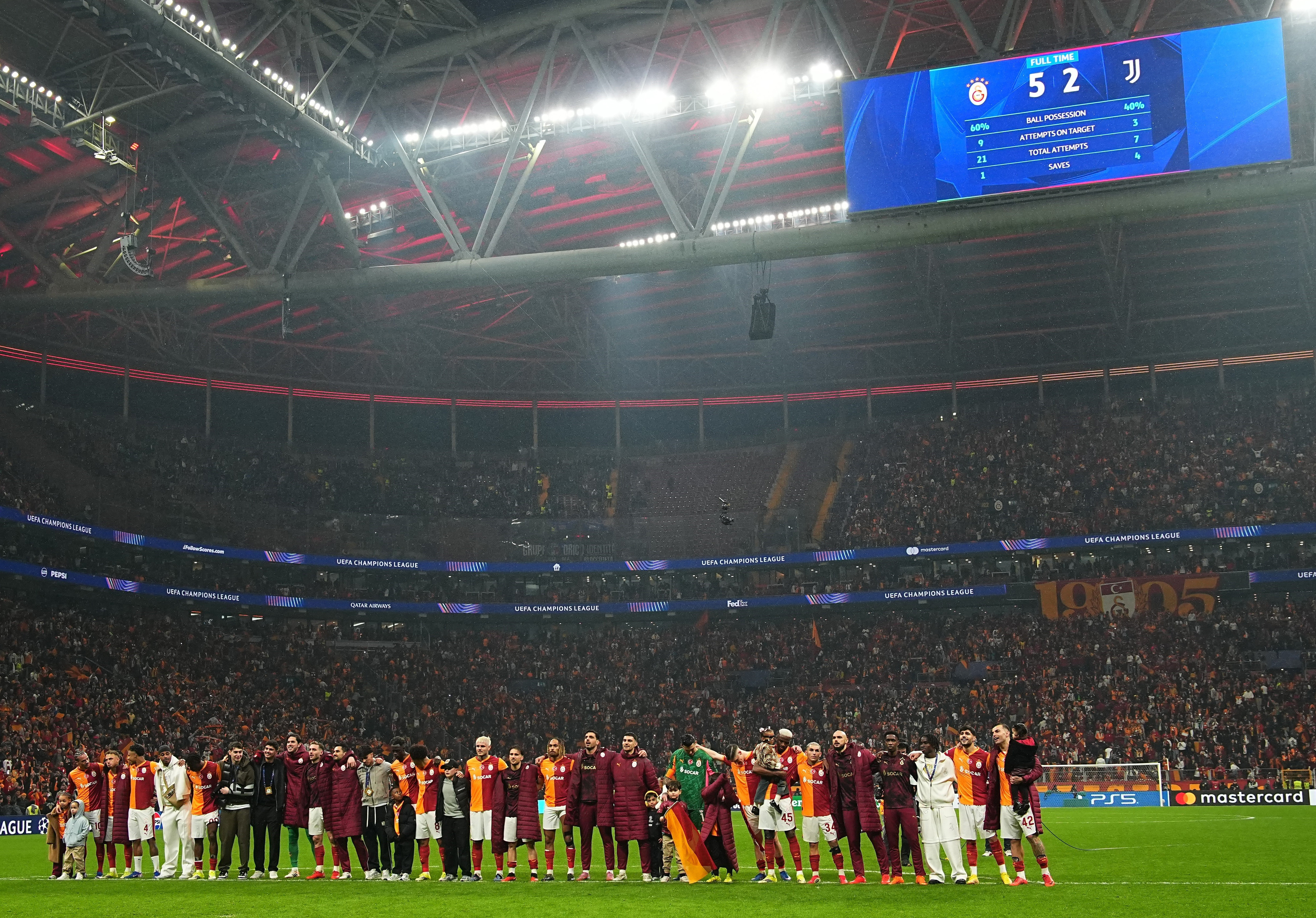 Galatasaray'dan, Uefa Şampiyonlar Ligi'nde Ilk! (222)