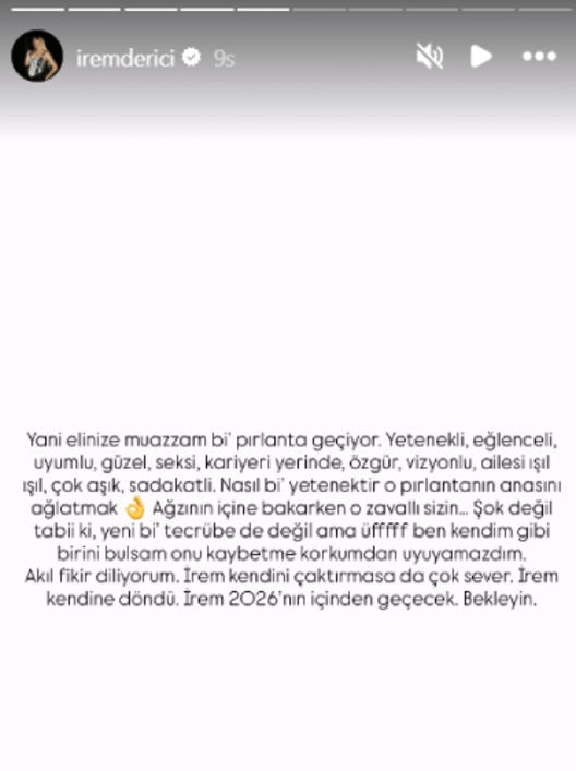 İrem Derici, Nişanlısı Melih Kunukçu'yu Sildi! (4)