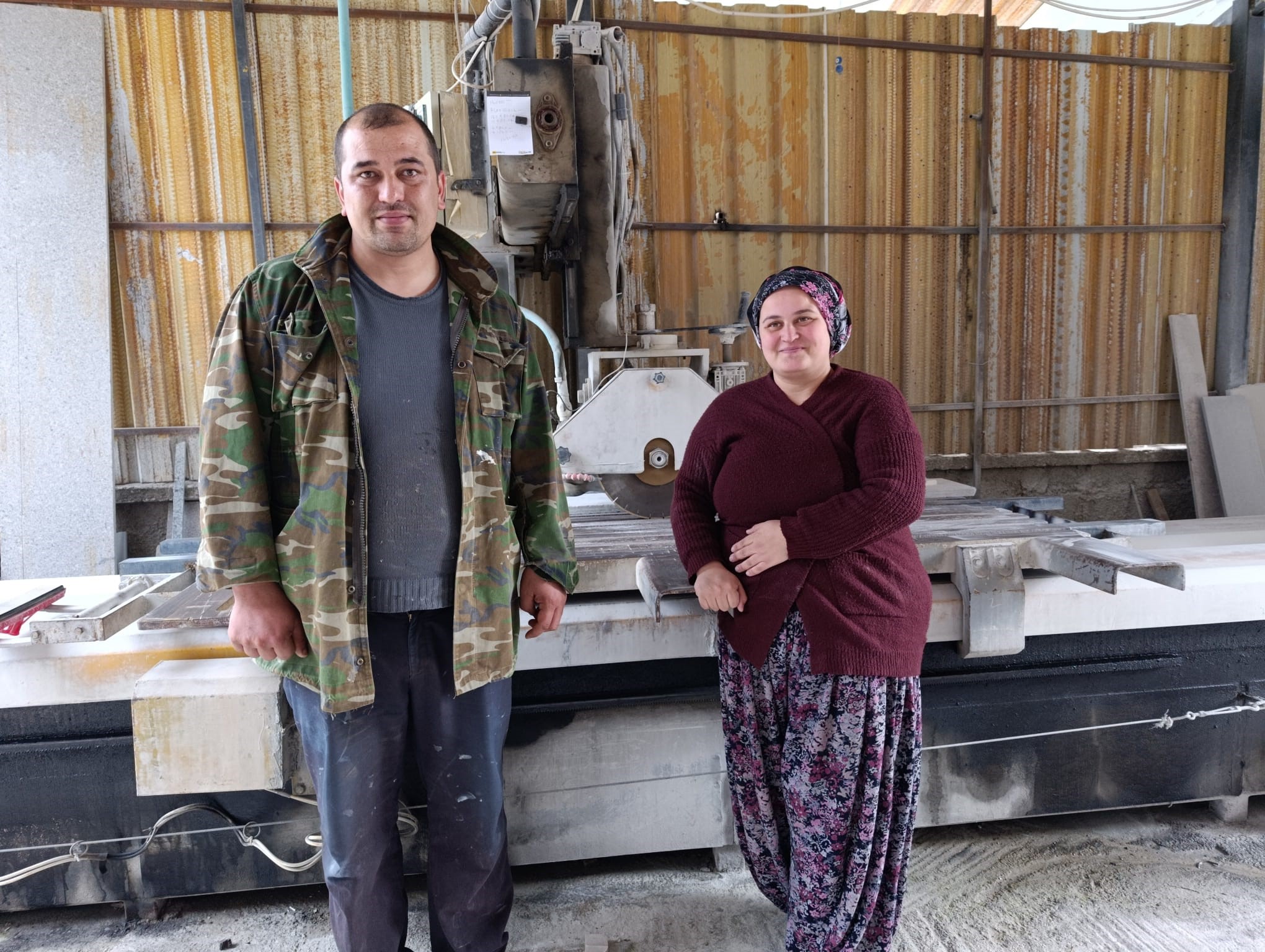 İstanbullu Gelin Denizli'de Cnc Mermer Ustası Oldu! Sanal Alemde Başlayan Aşk Çivril Haber (5)