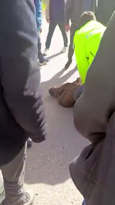 İzmir'de Hareketli Anlar Pompalı Tüfekle Güpegündüz Yaylım Ateşi Açtı (1)