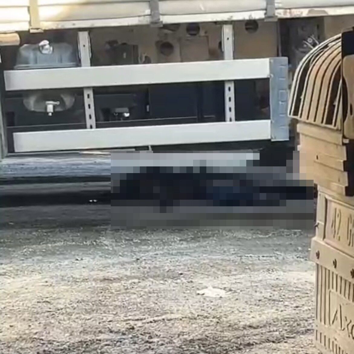 İzmir'de Korkunç Kaza! Geri Manevra Yapan Tırın Altında Kalan Şoför Hayatını Kaybetti Izmir Kaza Haberleri Trafik Kazası Menemen (1)