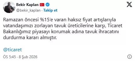 Ramazan Öncesi Fahiş Zam! Tavuk Ürünlerinin Ihracatı Durduruldu... (2)