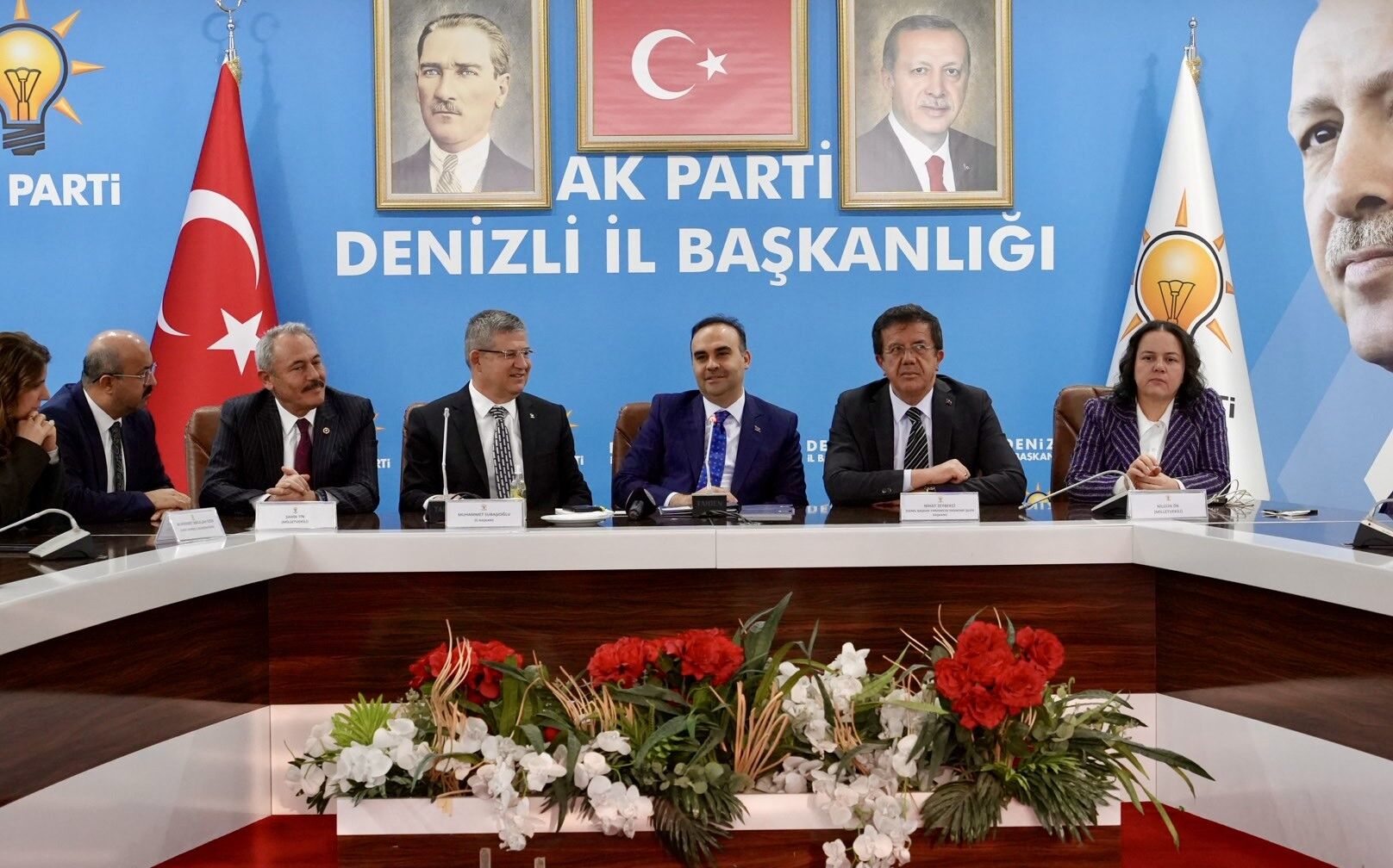 Sanayi Ve Teknoloji Bakanı Mehmet Fatih Kacır'dan Ak Parti Denizli İl Başkanlığı’nı Ziyaret (3)