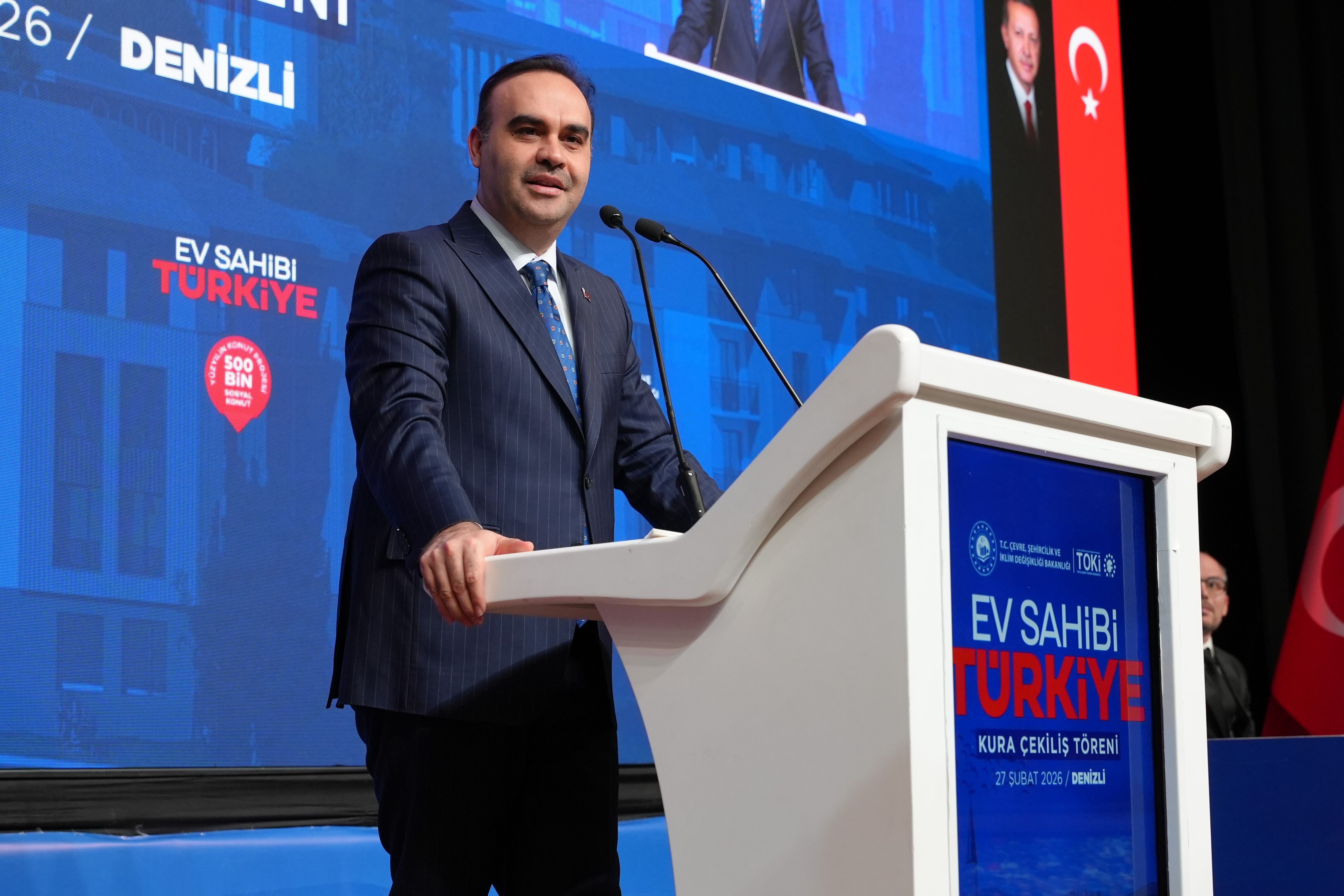 Yüzyılın Konut Projesinde Denizli Toki̇ Kura Çekimi Yapıldı.. (2)