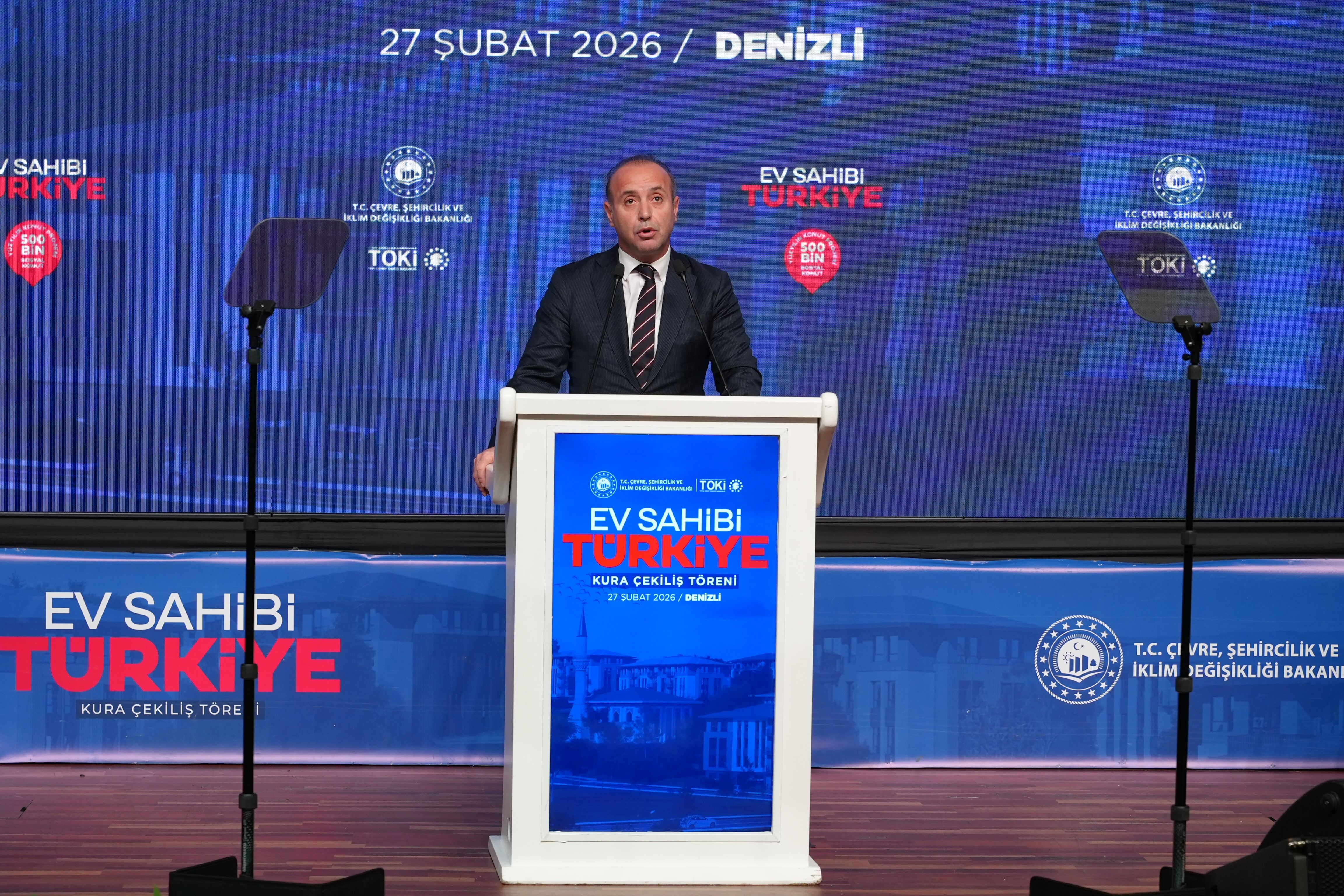 Yüzyılın Konut Projesinde Denizli Toki̇ Kura Çekimi Yapıldı.. (5)