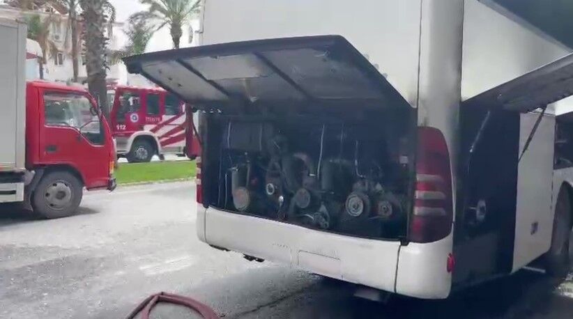 Denizli Haber Antaalya Araç Yangın