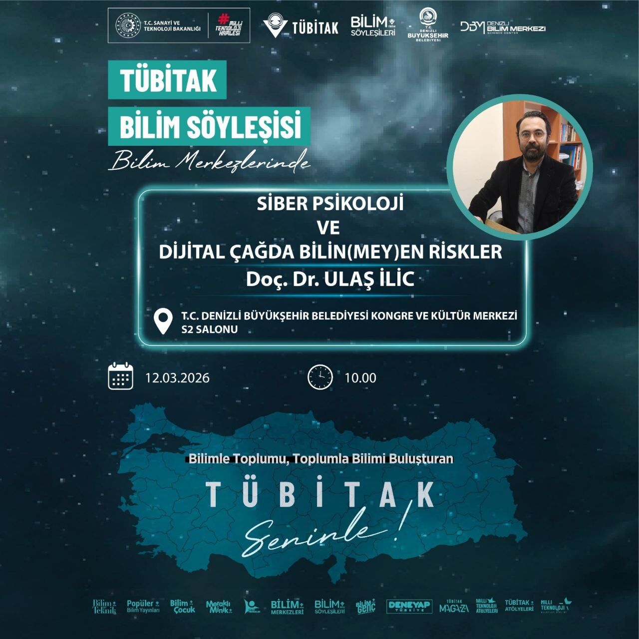 Denizli Haber Büyükşehir’den Bilim Buluşmaları (2)