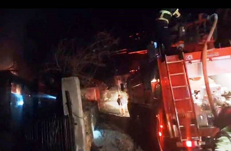 Denizli Haber Hisarcık Yangın (2)