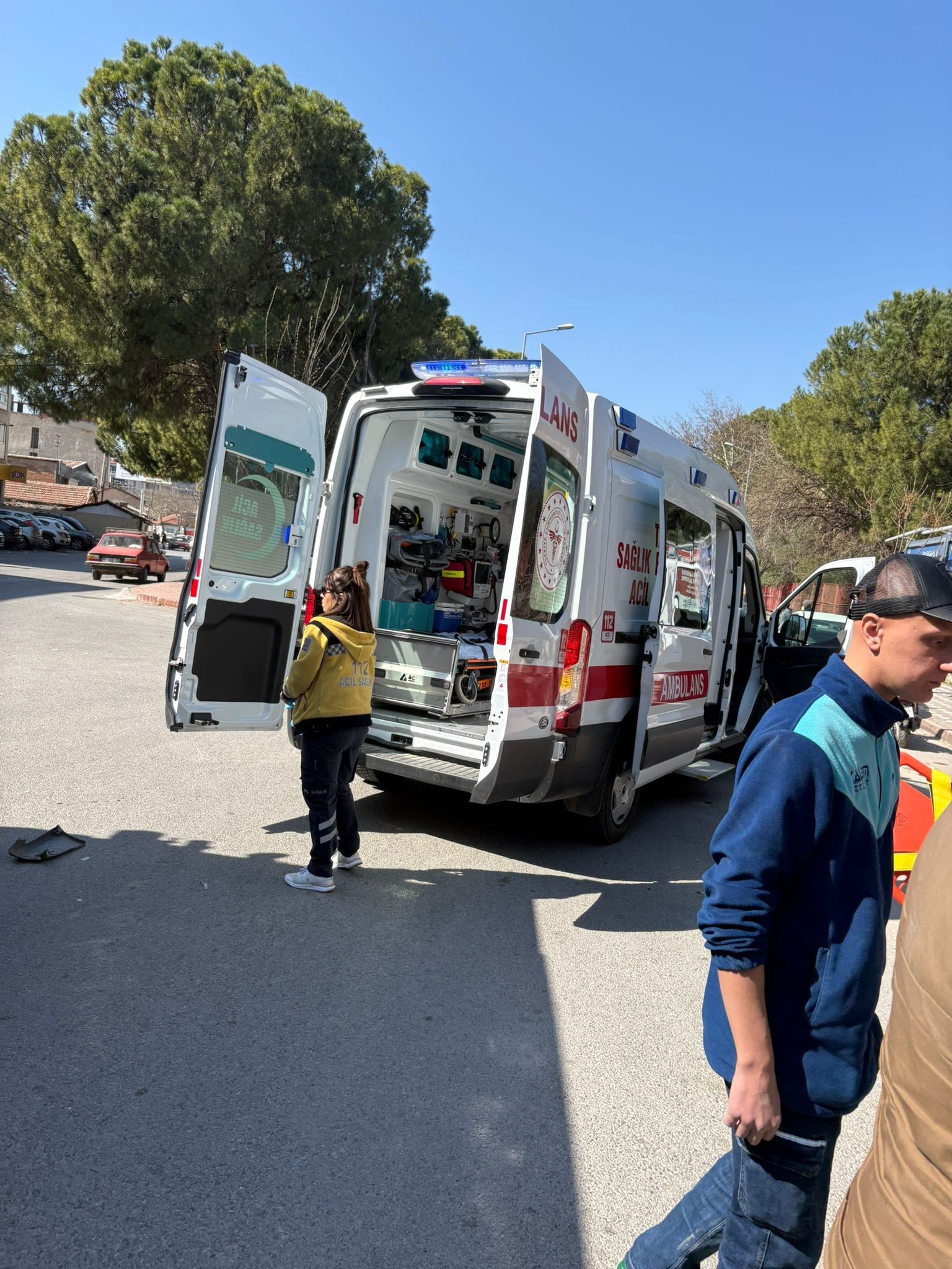 Denizli Haber Kaza Motorsiklet (1)
