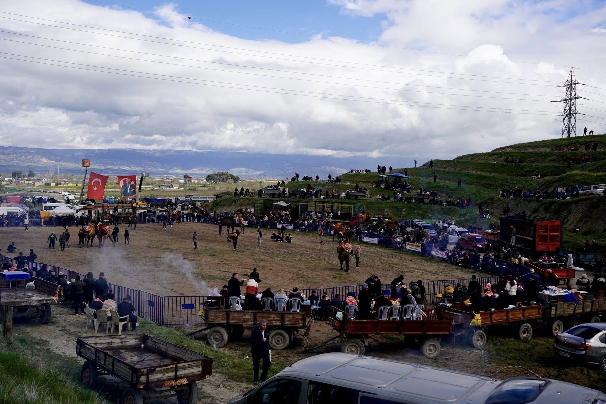 Denizli Haber Sarayköy Deve Güreşleri (3)